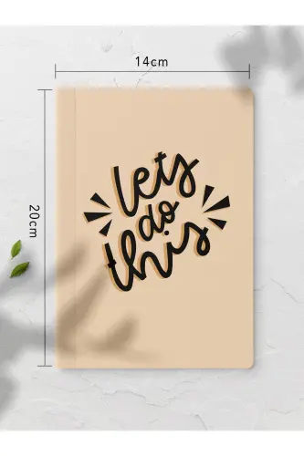 Mood Undated Notebook Set - 4 Pieces - 14cm*20cm - 64 Pages - Colorful VI - 3