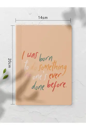 Mood Undated Notebook Set - 4 Pieces - 14cm*20cm - 64 Pages - Colorful VI - 4