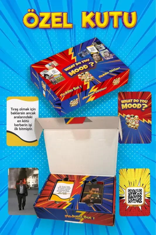 Moodun Ne - Fun Group Friend Family Board Game - Which Mood Moodun Do You Meme - Situation Card - 7