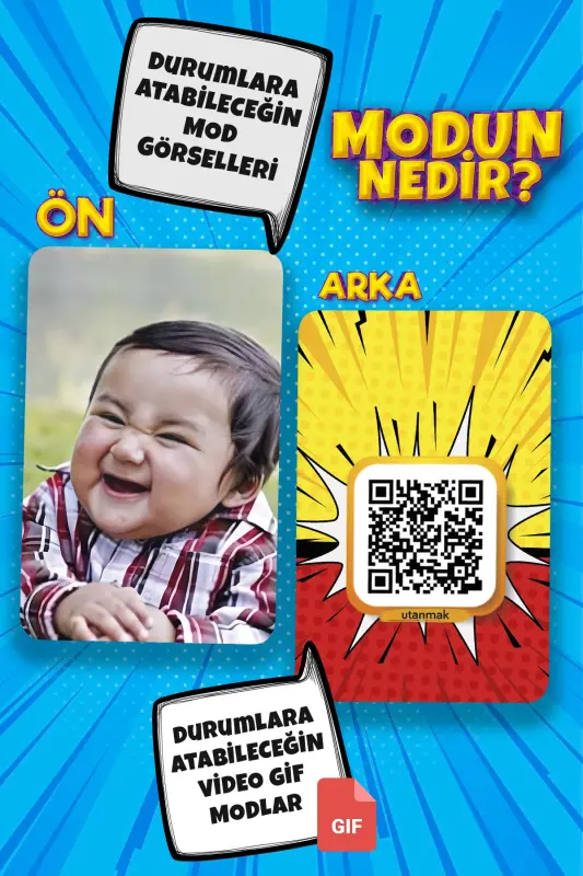 Moodun Ne - Fun Group Friend Family Board Game - Which Mood Moodun Do You Meme - Situation Card - 9