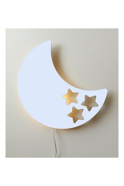 Moon Night Light Kids Room Baby Room Decorative Lighting 30 Cm 