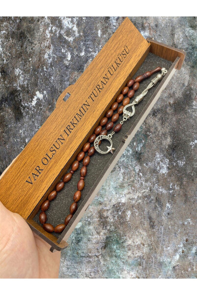 MOON STAR TASSEL KUKA PRAYER BEADS - 1