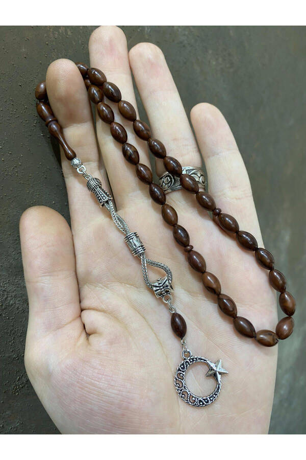 MOON STAR TASSEL KUKA PRAYER BEADS - 3