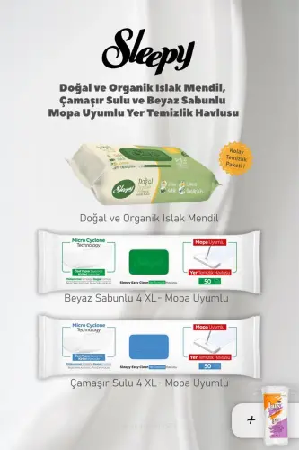 Mopa Compatible Towel And Organic Wet Wipe Set, Pa - 1