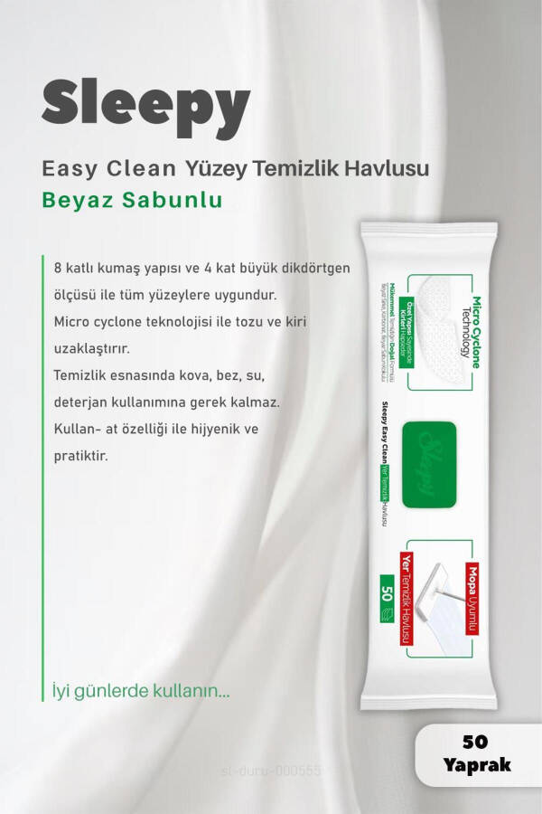 Mopa Uyumlu 4xl Ve Easy Clean Havlu Seti, Pamuk Hediyeli - 3