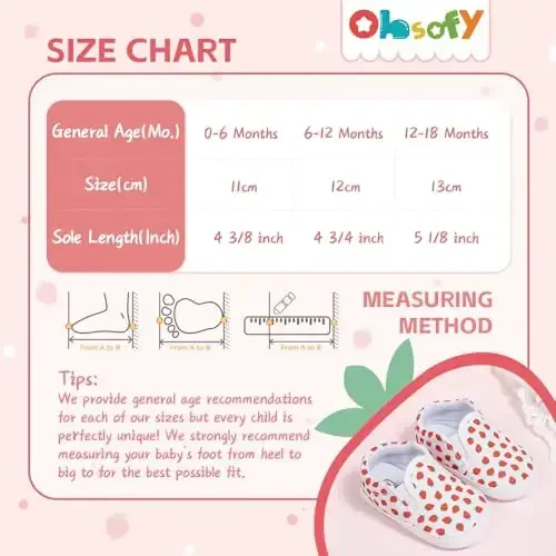 Morbido Infant Baby Boys Girls Canvas Sneaker Toddler Slip On Anti Skid Newborn First Walkers Candy Shoes for 0-18 Months - 6