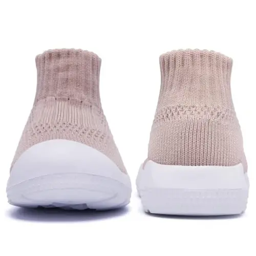 MORENDL Baby Shoes Toddler Walking Sock Shoes Infant Boy Girl Slip On Sneakers First Walker Slippers - 6