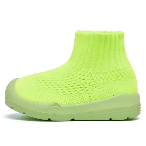 MORENDL Baby Shoes Toddler Walking Sock Shoes Infant Boy Girl Slip On Sneakers First Walker Slippers - 1