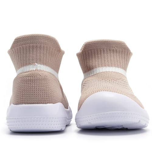 MORENDL Baby Sock Shoes Toddler Walking Shoes Infant Slippers Boys & Girls Non-Slip Sneakers - 39