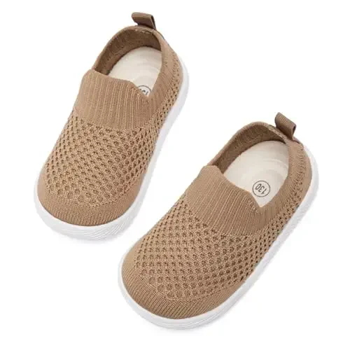 MORENDL Baby Toddler Walking Socks Non-Slip Breathable Unisex Casual Sneakers - 3