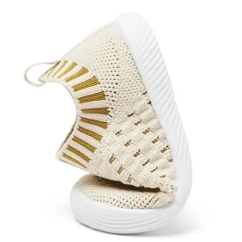 MORENDL Baby Toddler Walking Socks Non-Slip Breathable Unisex Casual Sneakers - 5