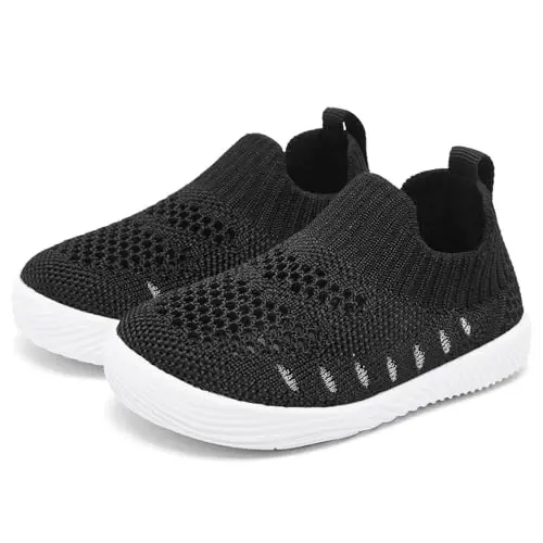 MORENDL Baby Toddler Walking Socks Non-Slip Breathable Unisex Casual Sneakers 