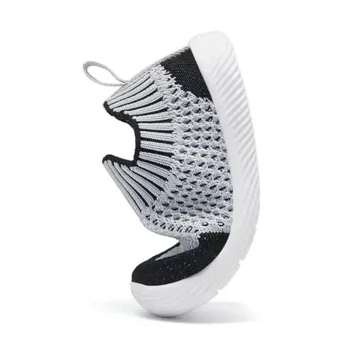 MORENDL Baby Toddler Walking Socks Non-Slip Breathable Unisex Casual Sneakers - 5