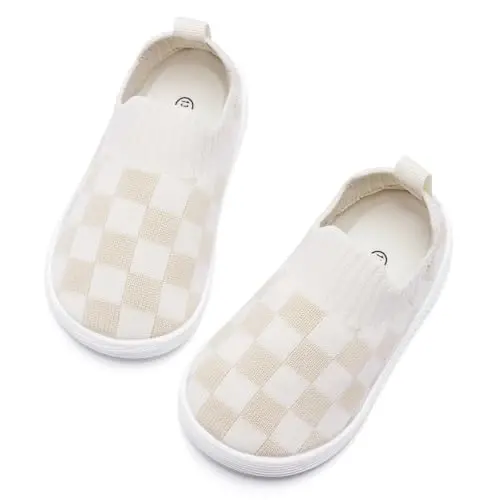 MORENDL Baby Toddler Walking Socks Non-Slip Breathable Unisex Casual Sneakers - 3