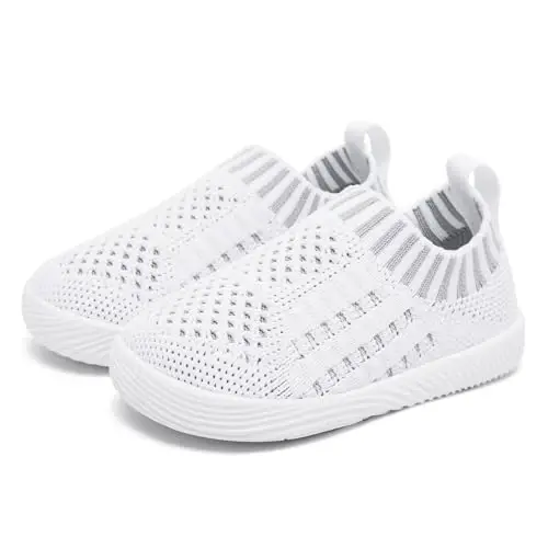 MORENDL Baby Toddler Walking Socks Non-Slip Breathable Unisex Casual Sneakers - 3