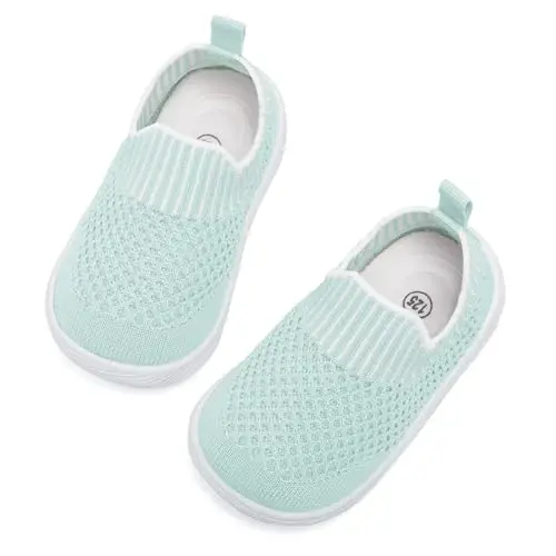 MORENDL Baby Toddler Walking Socks Non-Slip Breathable Unisex Casual Sneakers - 3