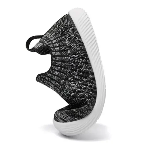 MORENDL Baby Toddler Walking Socks Non-Slip Breathable Unisex Casual Sneakers - 5