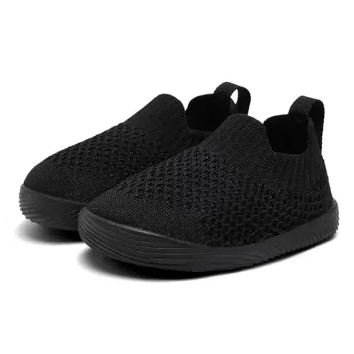 MORENDL Baby Toddler Walking Socks Non-Slip Breathable Unisex Casual Sneakers - 1