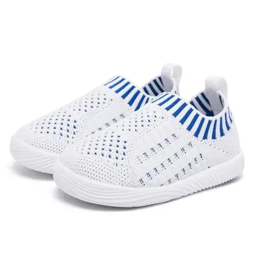 MORENDL Baby Toddler Walking Socks Non-Slip Breathable Unisex Casual Sneakers - 3