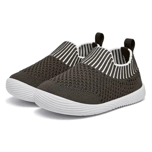 MORENDL Baby Toddler Walking Socks Non-Slip Breathable Unisex Casual Sneakers 