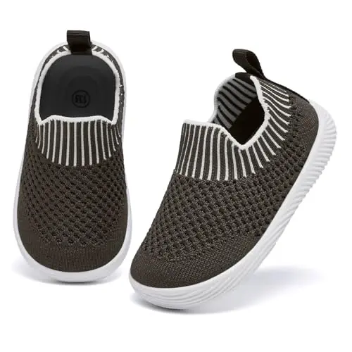 MORENDL Baby Toddler Walking Socks Non-Slip Breathable Unisex Casual Sneakers - 2