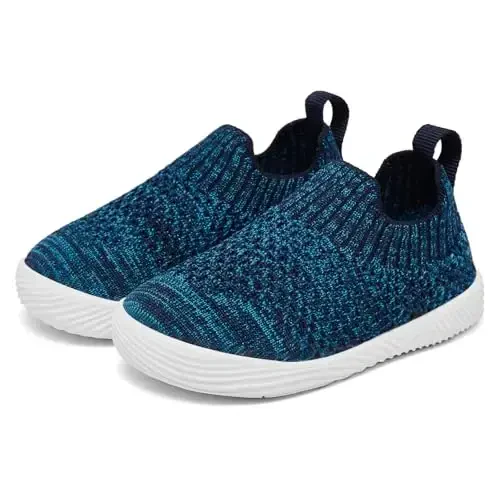 MORENDL Baby Toddler Walking Socks Non-Slip Breathable Unisex Casual Sneakers - 1