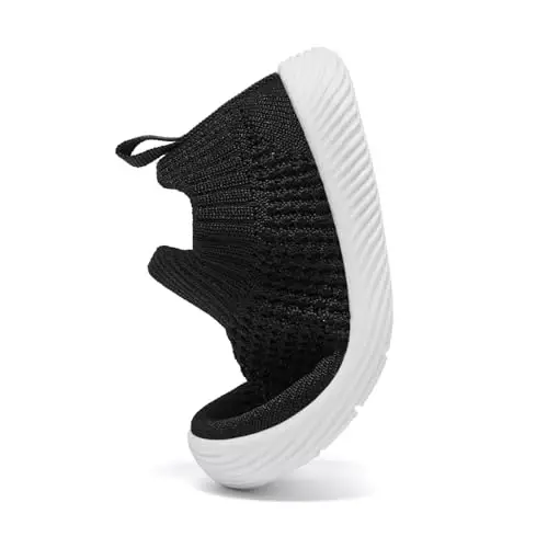 MORENDL Baby Toddler Walking Socks Non-Slip Breathable Unisex Casual Sneakers - 6
