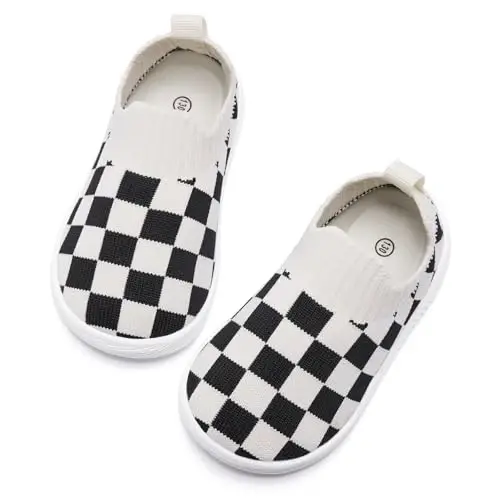 MORENDL Baby Toddler Walking Socks Non-Slip Breathable Unisex Casual Sneakers - 3