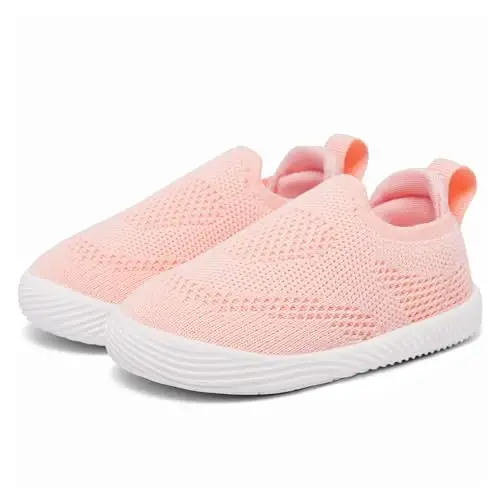MORENDL Baby Toddler Walking Socks Non-Slip Breathable Unisex Casual Sneakers - 1