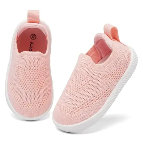 MORENDL Baby Toddler Walking Socks Non-Slip Breathable Unisex Casual Sneakers - 3
