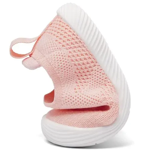 MORENDL Baby Toddler Walking Socks Non-Slip Breathable Unisex Casual Sneakers - 5