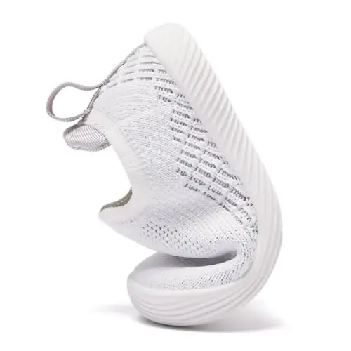 MORENDL Baby Toddler Walking Socks Non-Slip Breathable Unisex Casual Sneakers - 5