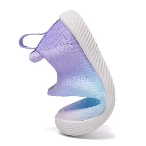 MORENDL Baby Toddler Walking Socks Non-Slip Breathable Unisex Casual Sneakers - 5