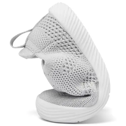 MORENDL Baby Toddler Walking Socks Non-Slip Breathable Unisex Casual Sneakers - 6