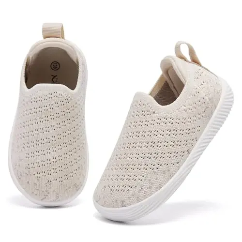 MORENDL Baby Toddler Walking Socks Non-Slip Breathable Unisex Casual Sneakers - 3