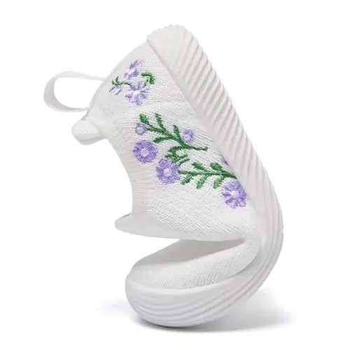 MORENDL Baby Toddler Walking Socks Non-Slip Breathable Unisex Casual Sneakers - 5