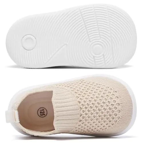 MORENDL Baby Toddler Yuradigan Paypoqlar Sirpanmaydigan Nafas Oladigan Unisex Kundalik Krossovkalar - 4