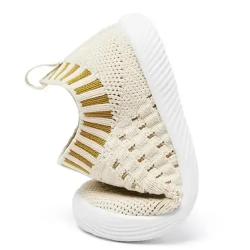 MORENDL Baby Toddler Yurish paypoqlari Sirpanmaydigan nafas oladigan Unisex kundalik krossovkalar - 5