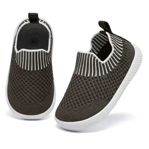 MORENDL Baby Toddler Yurish paypoqlari Sirpanmaydigan nafas oladigan Unisex Kundalik krossovkalar - 2