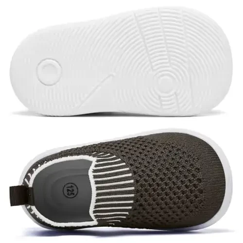 MORENDL Baby Toddler Yurish paypoqlari Sirpanmaydigan nafas oladigan Unisex Kundalik krossovkalar - 4