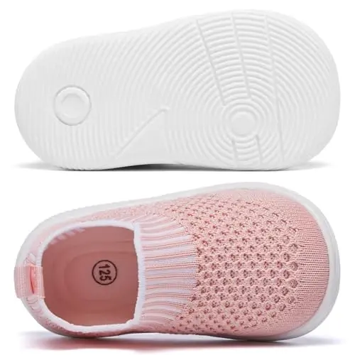 MORENDL Baby Toddler Yurish paypoqlari Sirpanmaydigan nafas oladigan Unisex Kundalik krossovkalar - 4