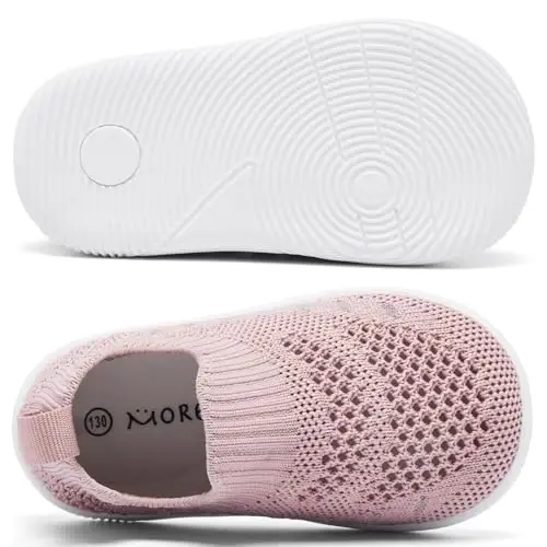 MORENDL Baby Toddler Yurish paypoqlari Sirpanmaydigan Nafas oladigan Unisex Kundalik Krossovkalar - 5