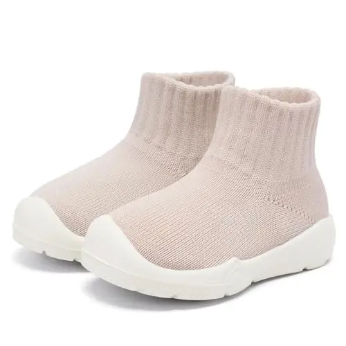 MORENDL Toddler Sock Shoes Baby Walking Shoes Infant Slippers Boys & Girls Non-Slip Sneakers 