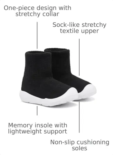 MORENDL Toddler Sock Shoes Baby Walking Shoes Infant Slippers Boys & Girls Non-Slip Sneakers 