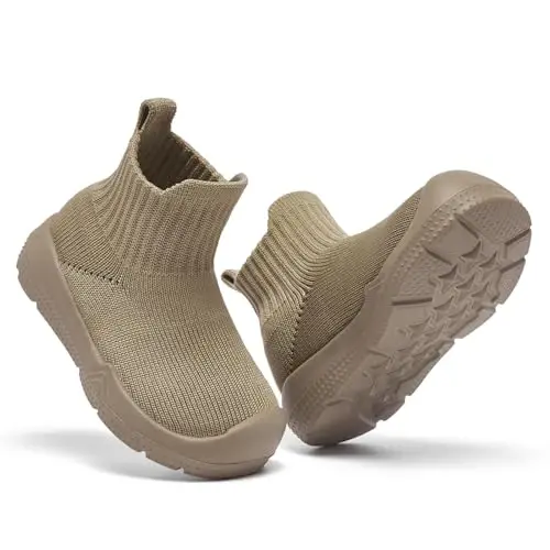 MORENDL Toddler Sock Shoes Baby Walking Shoes Infant Slippers Boys & Girls Non-Slip Sneakers 