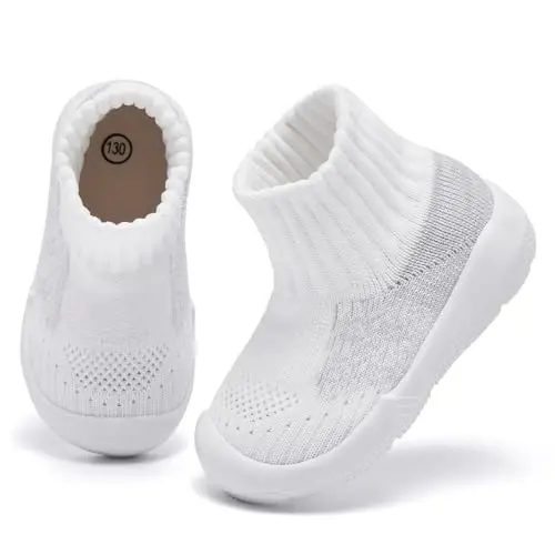 MORENDL Toddler Sock Shoes Baby Walking Shoes Infant Slippers Boys & Girls Non-Slip Sneakers - 3