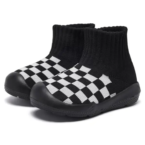 MORENDL Toddler Sock Shoes Baby Walking Shoes Infant Slippers Boys & Girls Non-Slip Sneakers - 3