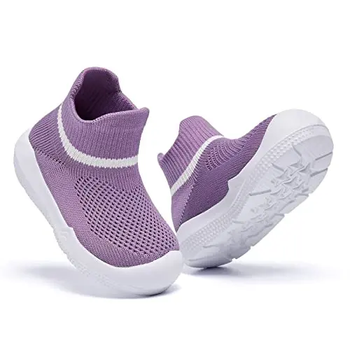 MORENDL Toddler Sock Shoes Baby Walking Shoes Infant Slippers Boys & Girls Non-Slip Sneakers - MORENDL (1)