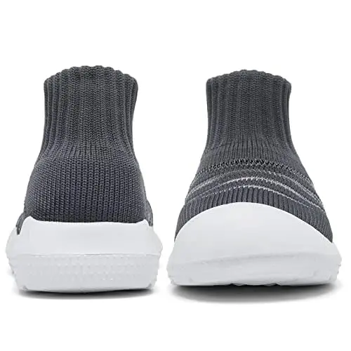 MORENDL Toddler Sock Shoes Baby Walking Shoes Infant Slippers Boys & Girls Non-Slip Sneakers - 4