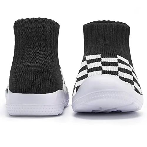MORENDL Toddler Sock Shoes Baby Walking Shoes Infant Slippers Boys & Girls Non-Slip Sneakers - 4